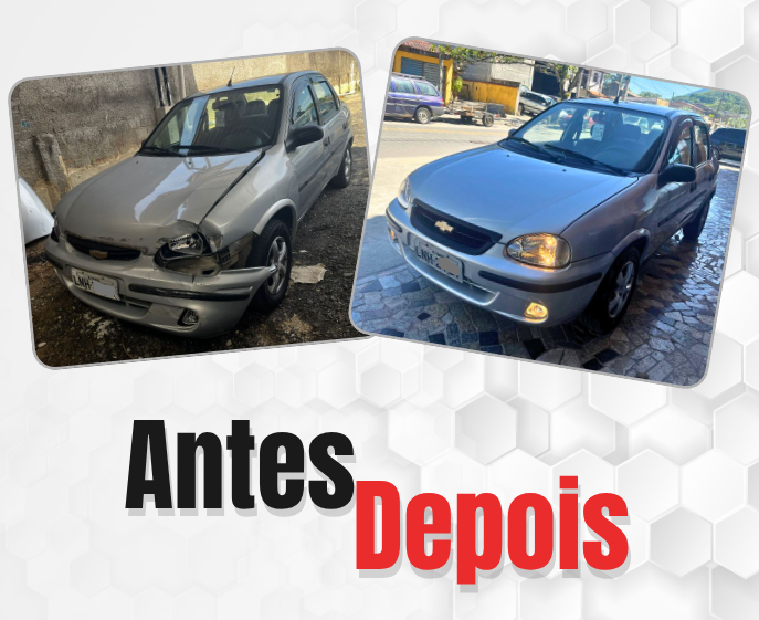 Serviço completo - Antes e depois
